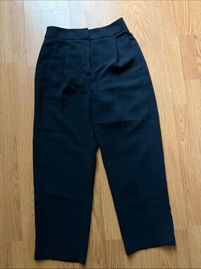 Wilfred Black High-Waist Tailored Trousers